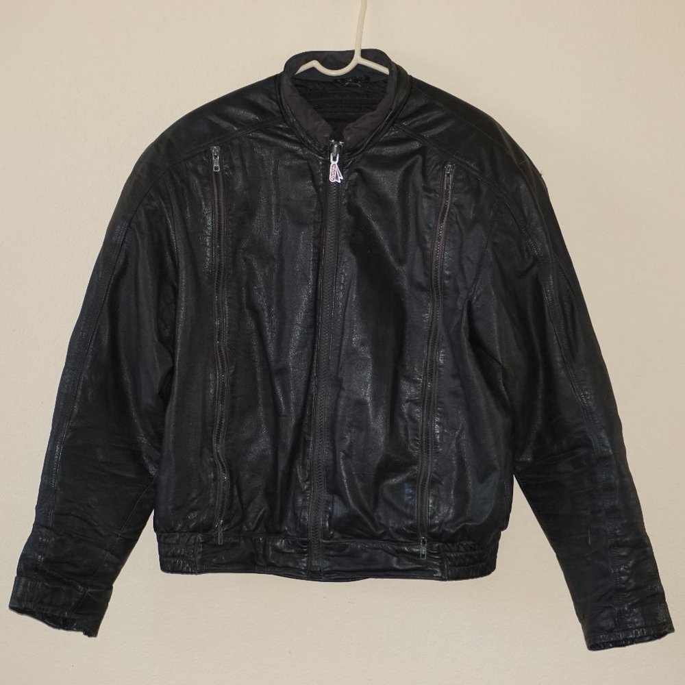 Streetline Hein Gerricke Zip Up Leather Jacket